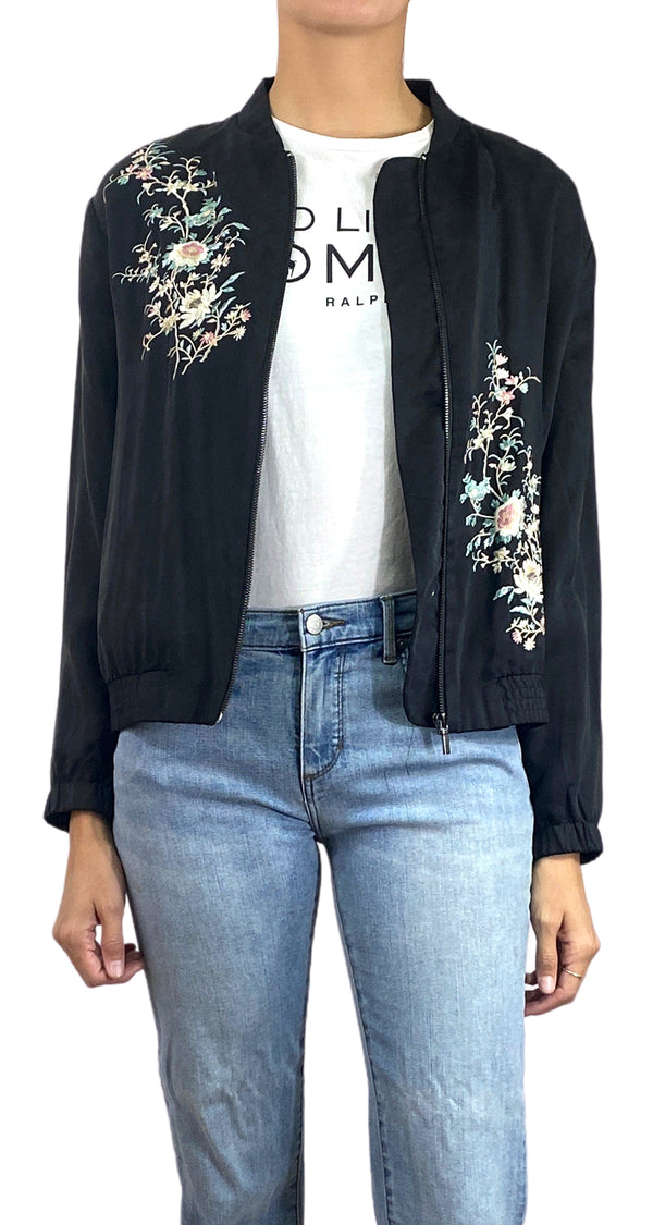 Chaqueta Bomber Bordada