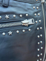 Falda Bling Cuero