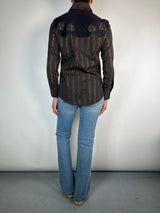 Blusa Fibras Metalizadas