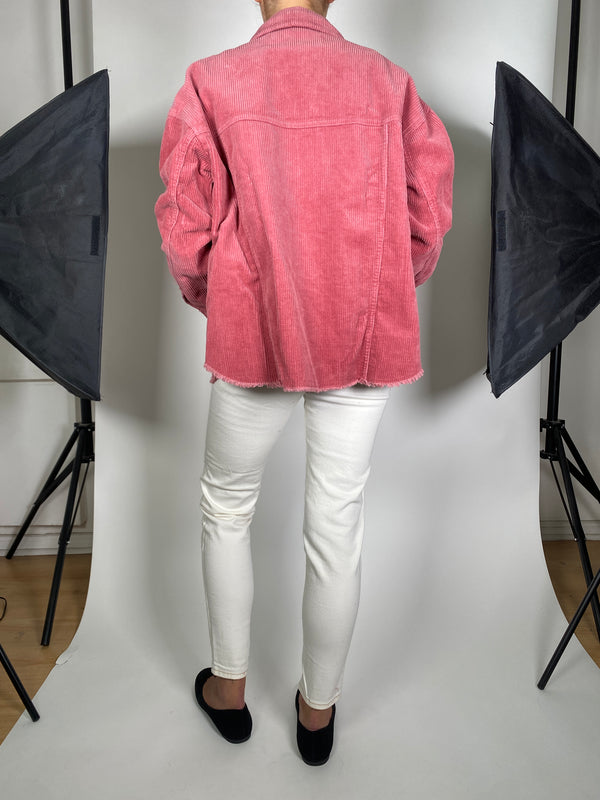 Chaqueta Cotelé Rosa