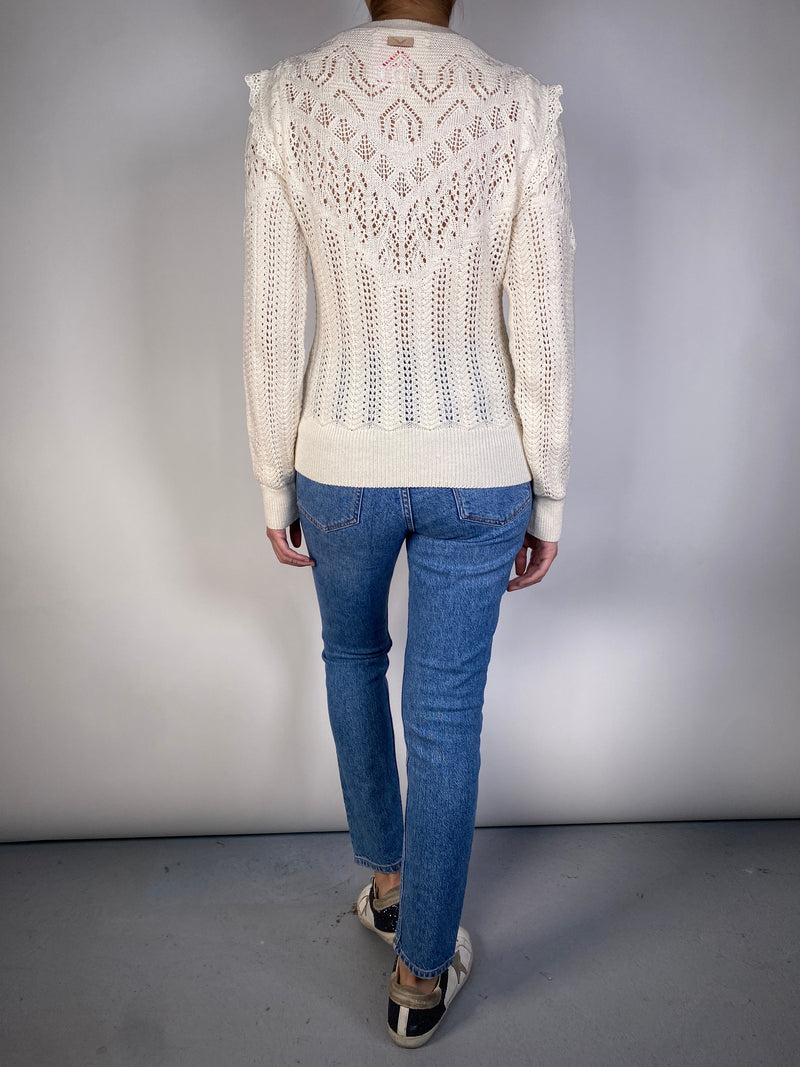 Sweater Lace Frills