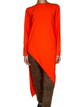 Blusa Corte Asimétrico