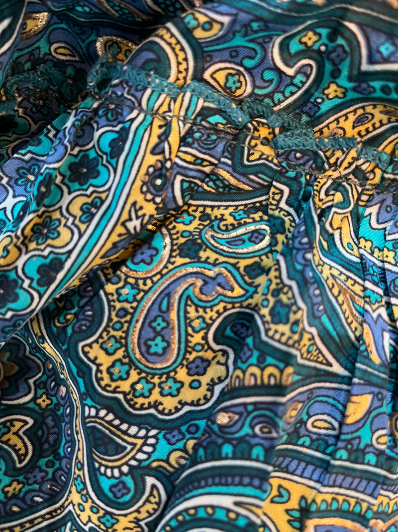 Vestido Seda Estampado