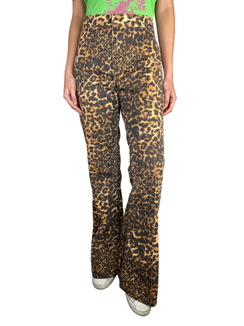 Jeans Leopard Daniela Bustamante Para Basement