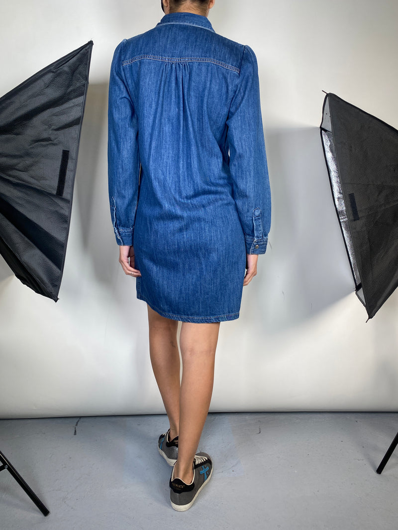 Vestido Camisero Denim