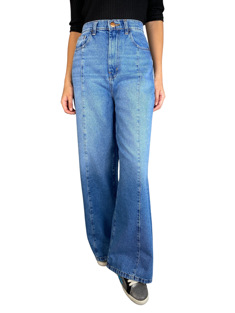 Jeans Palazzo Azul