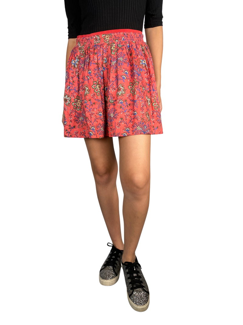 Falda Mini Flores