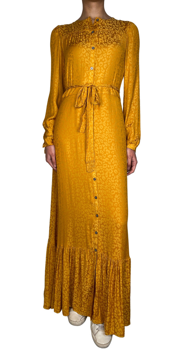 Vestido Leopard Satinado