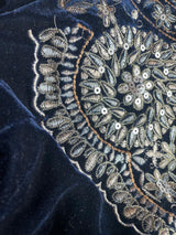 Chaqueta Velvet Bordada