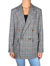 Blazer Houndstooth Multicolor