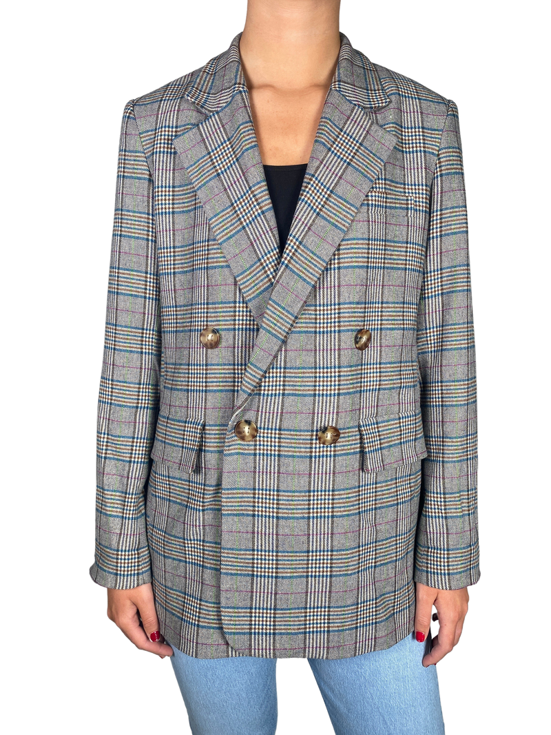 Blazer Houndstooth Multicolor