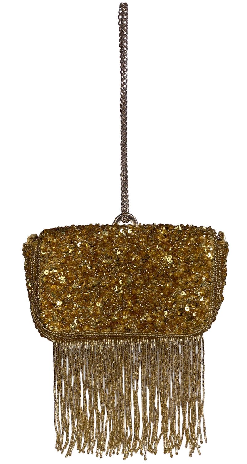 Bolso de Mano Mostacillas y Lentejuelas