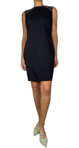 Vestido Mini Negro Mostacillas