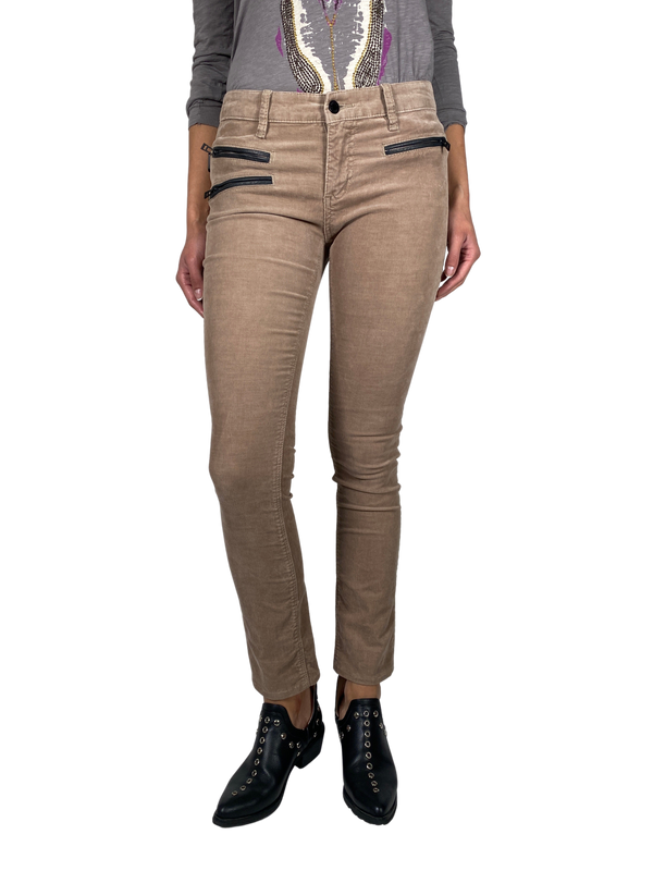 Pantalon Beige Cotele