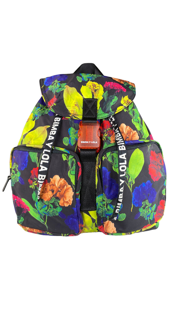 Mochila Floreada