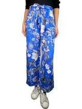Pantalón Lino Azul