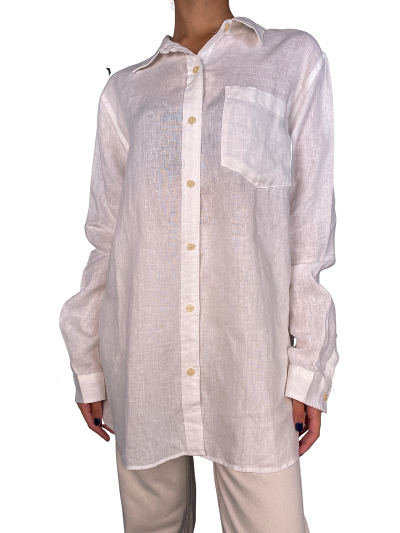 Camisa Lino Blanco