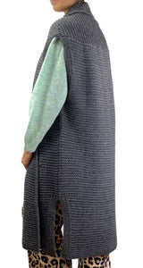 Sweater Abierto Tejido