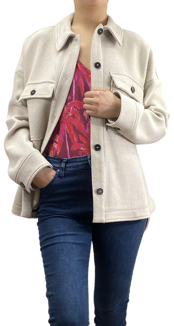 Sobrecamisa Beige
