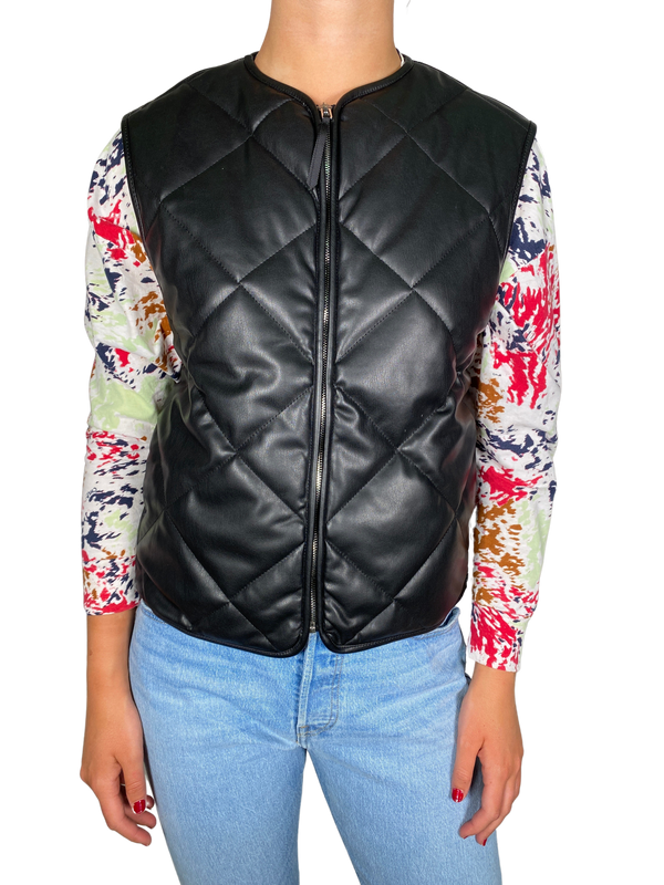 Parka Sin Mangas Acolchada