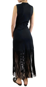 Vestido Flecos