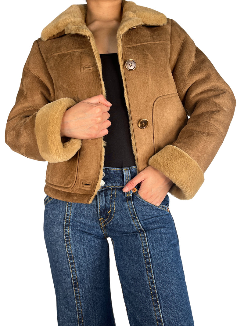 Chaqueta Piel Sintética