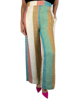 Pantalón Lino Fibras Metalizadas