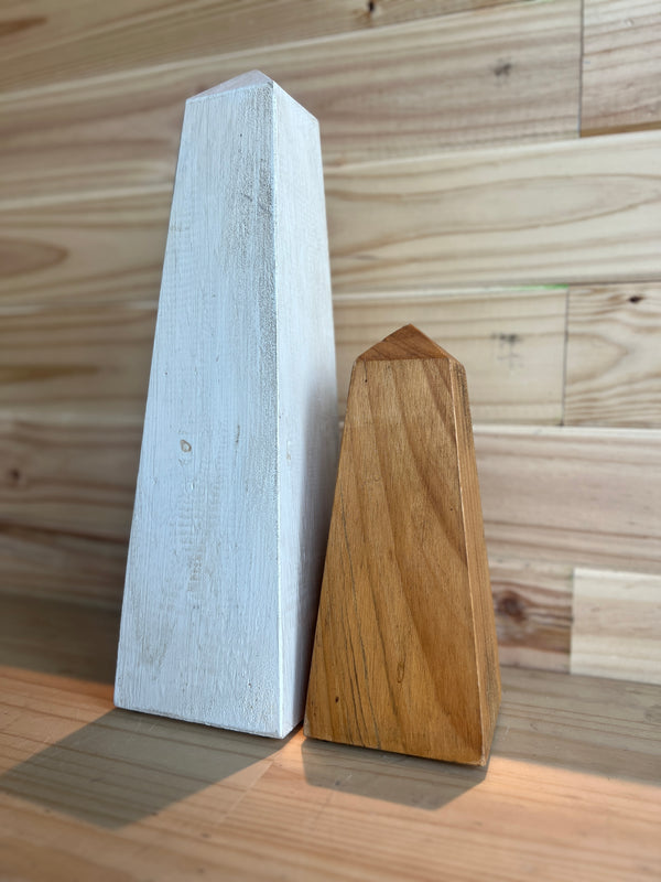 Set 2 Escultura De Madera