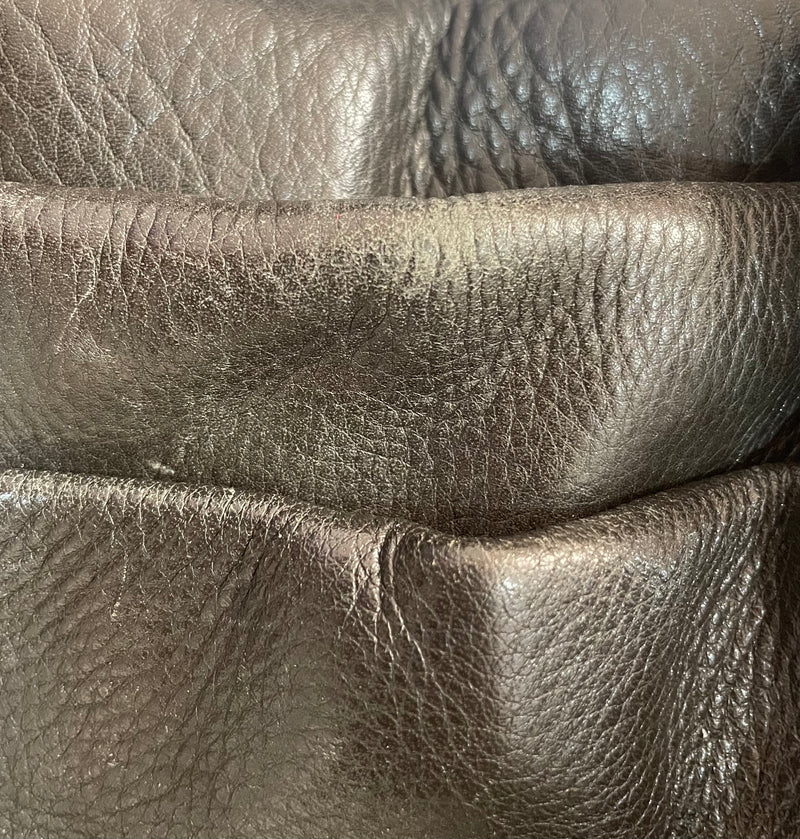 Cartera Cuero Negro