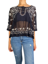 Blusa Bordada