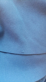 Crop Top Azul