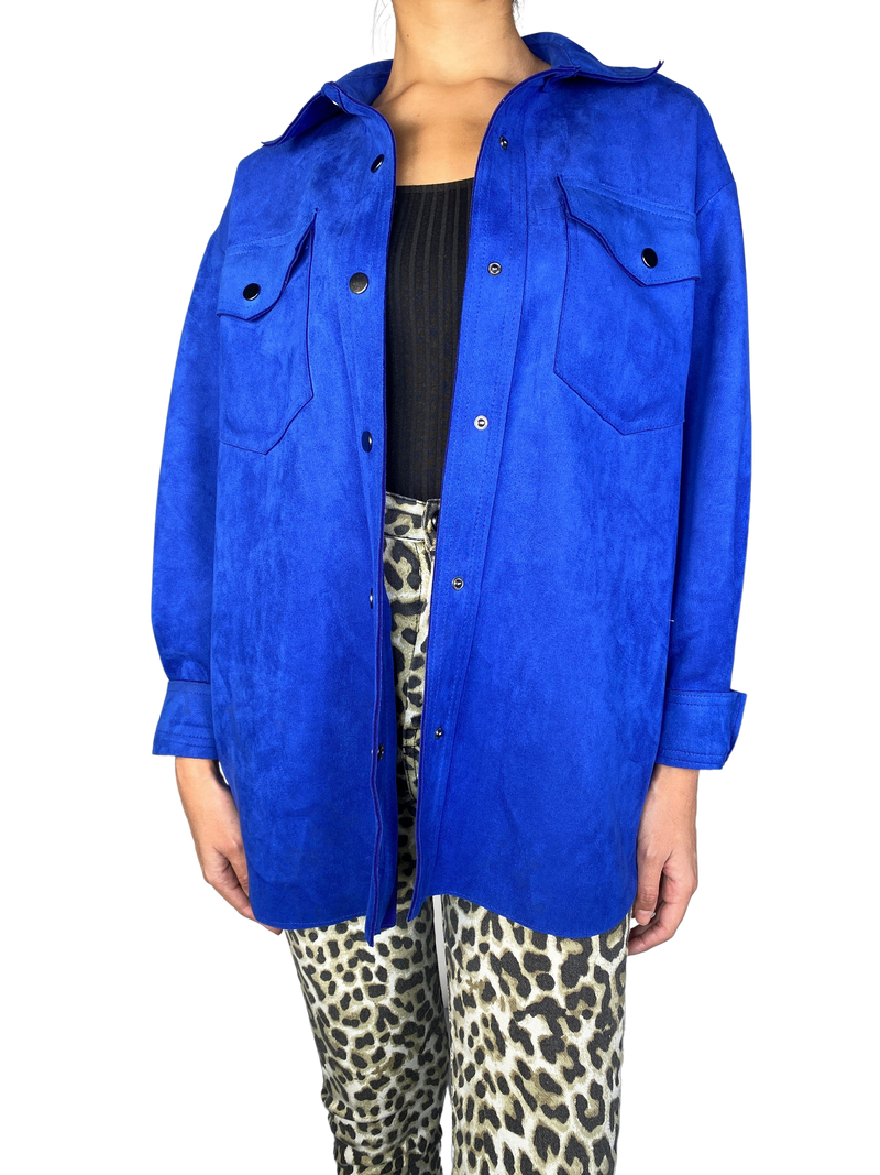 Sobrecamisa Azul Rey