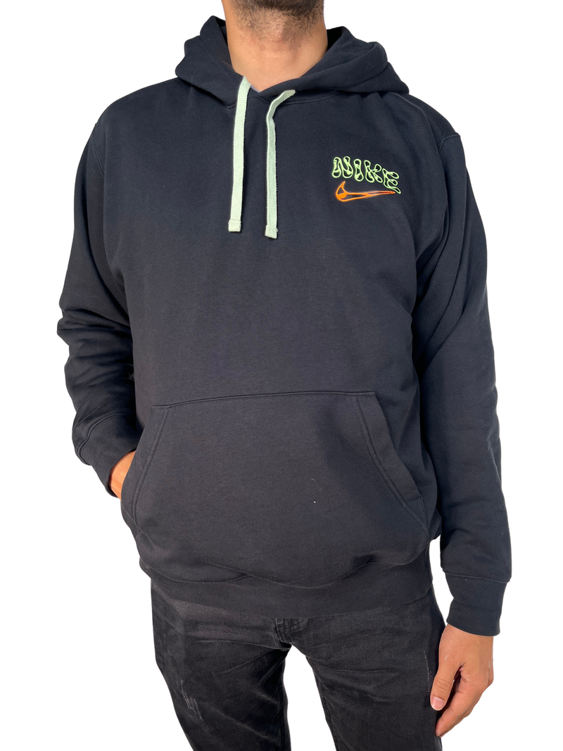 Capucha Poleron Crop Nike Poleron Verde Nike Talla L – Nostalgic