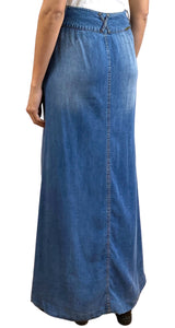Falda Wrap Denim