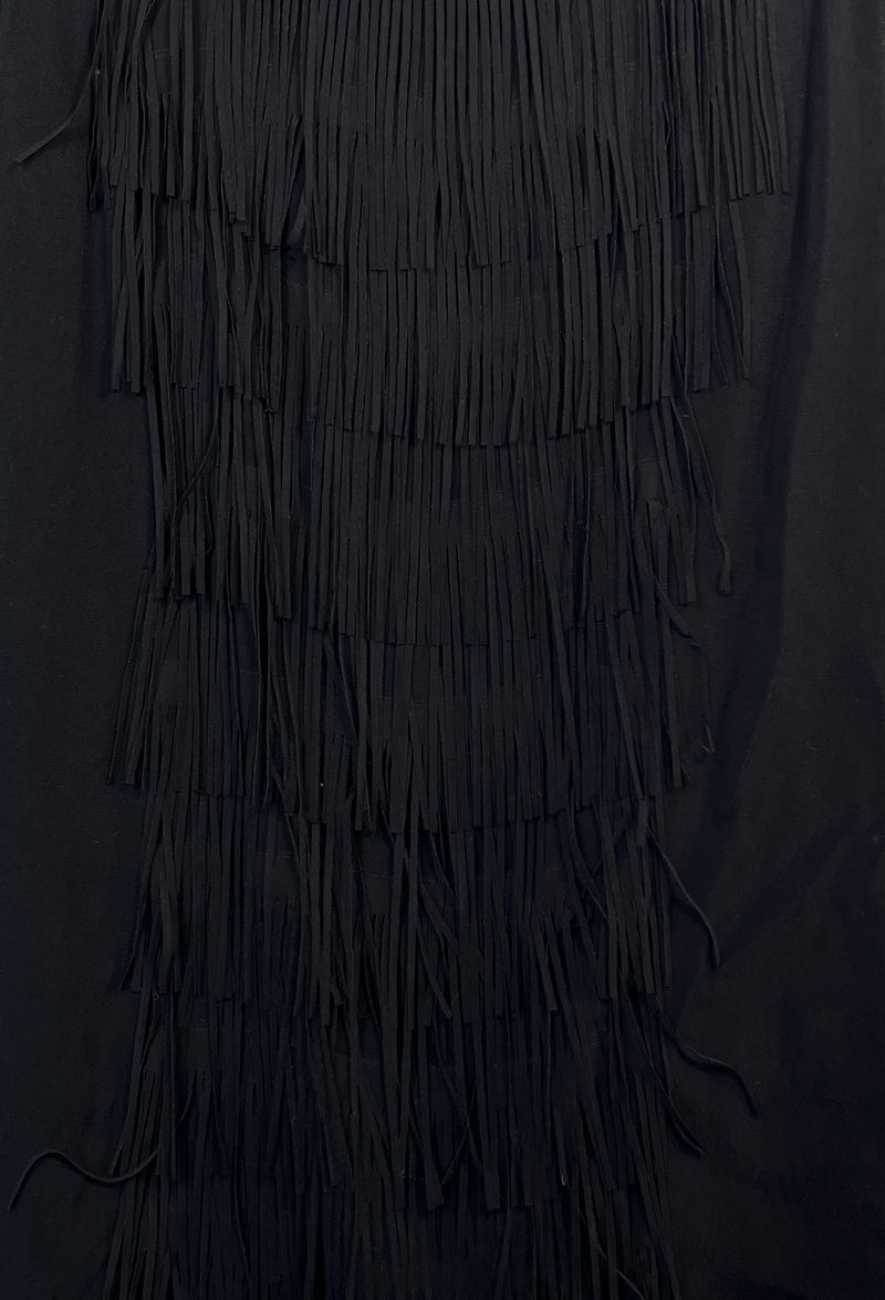 Vestido Mirlo Flecos