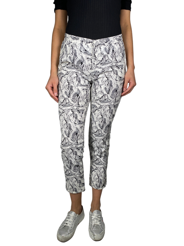 Pantalón Blanco Estampado