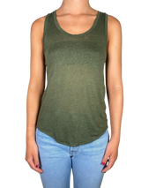 Polera Lino Verde