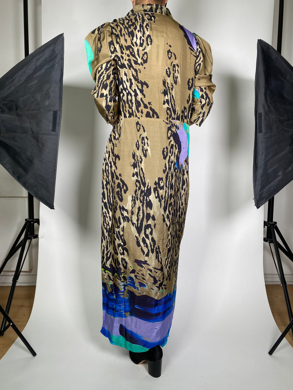 Vestido Animal Mint
