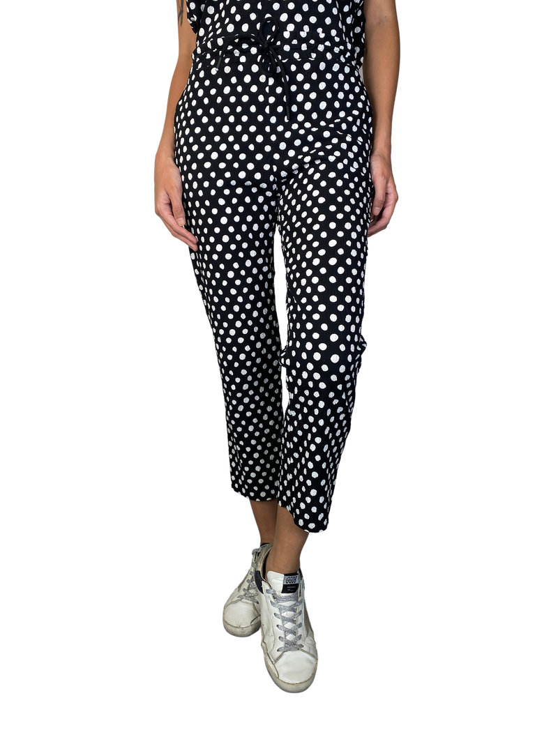 Set Polera Y Pantalón Lunares