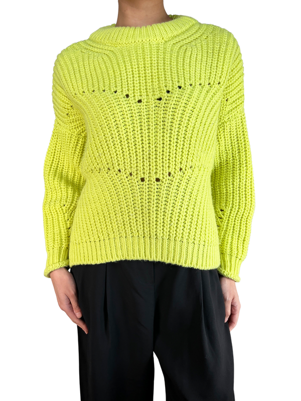 Sweater Amarillo Neón