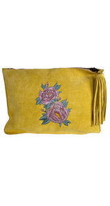 Estuche Amarillo Bordado