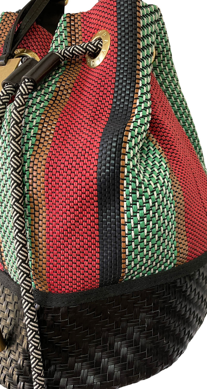 Bolso Multicolor Trenzado
