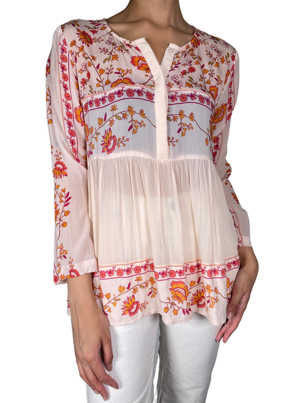 Blusa Flores  Multicolor