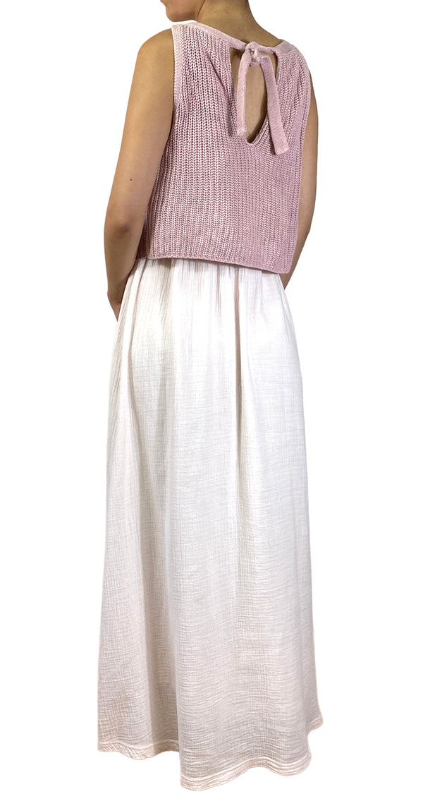 Vestido Top Tejido