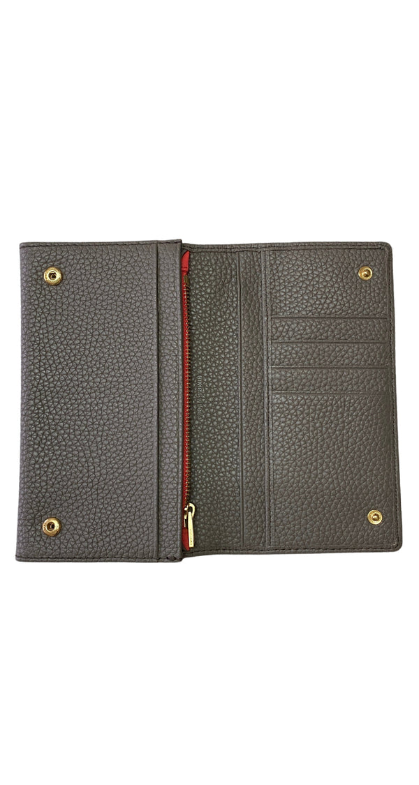 Billetera Cuero Gris