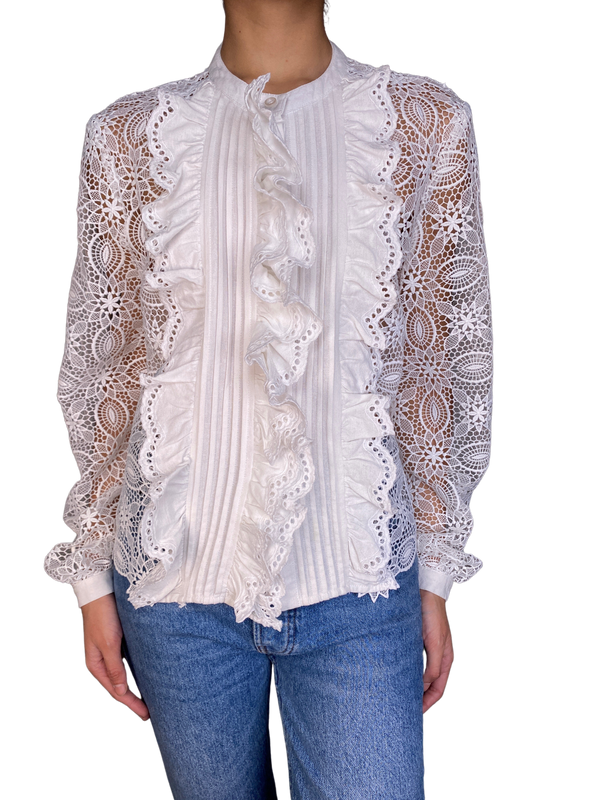 Blusa Broderie