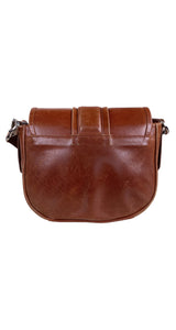 Bandolera Cuero Café