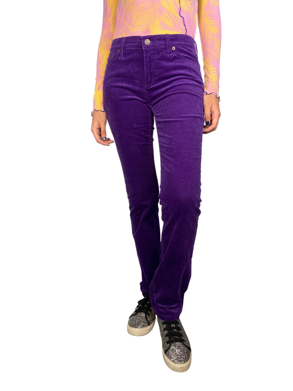 Pantalón Cotele Morado