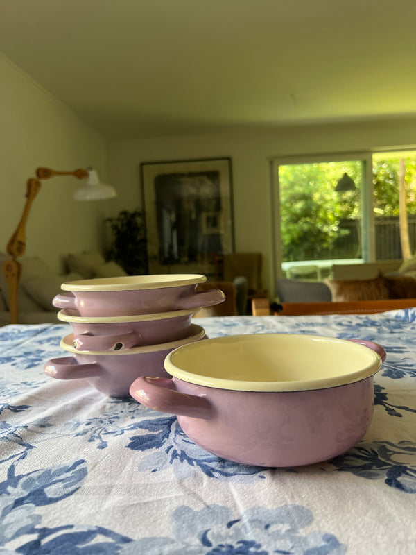 Set Tazón Bowl Rosado