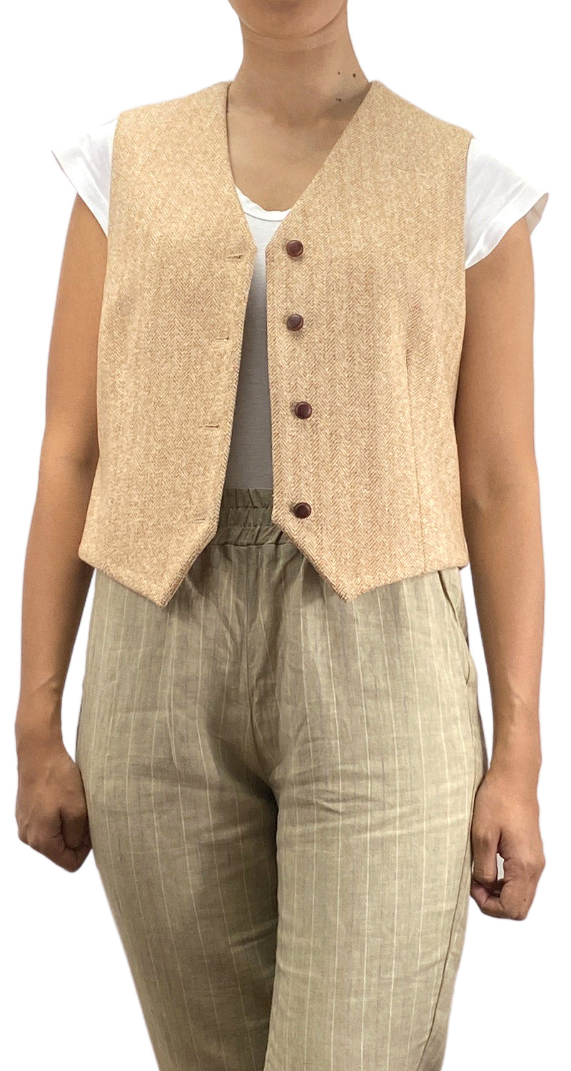 Gilet Beige Lana